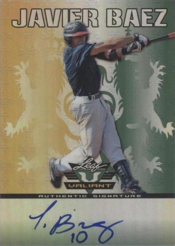 2011 Leaf Valiant - Javier Báez #VA-JB2