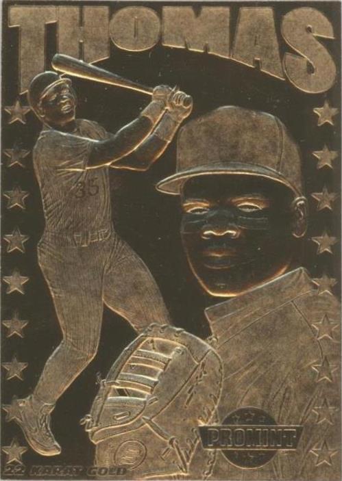 1992-98 ProMint 22K Gold - Frank Thomas #27