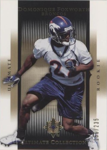 2005 Ultimate Collection Domonique Foxworth #174