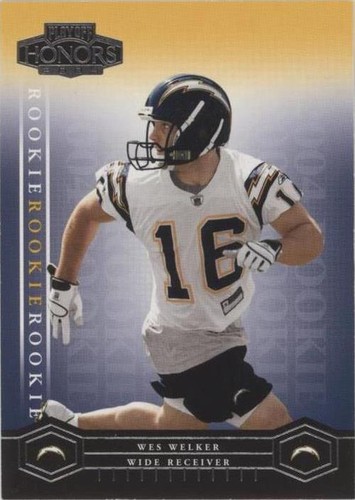 2004 Playoff Honors Wes Welker #165