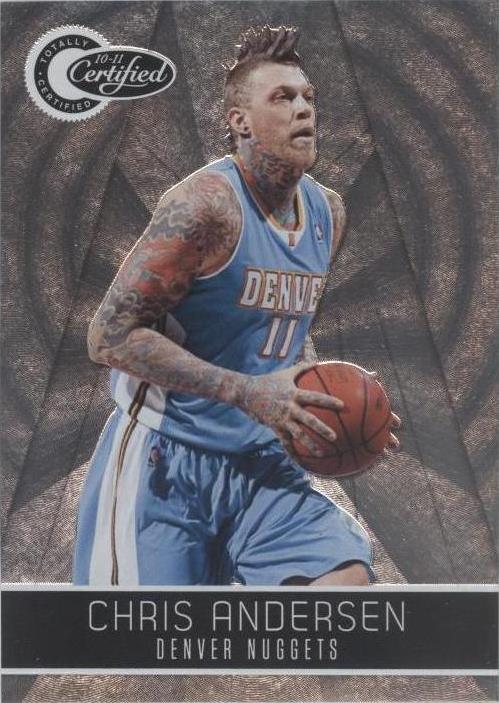 NBAカード Chris Andersen select 99シリ NBAカード Chris