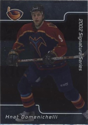 2001-02 In the Game Be A Player Signature Series - Hnat Domenichelli #074