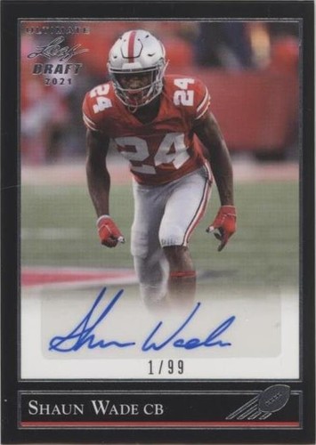 2021 Leaf Ultimate Draft Shaun Wade #BG-SW1