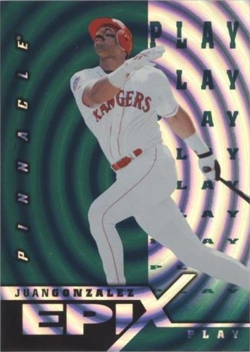 1998 Pinnacle - Juan González #E2