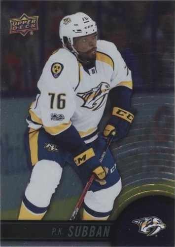 2017-18 Upper Deck Tim Hortons Collector's Series - P. K. Subban #76