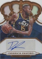 2018-19 Panini Crown Royale - Derrick Favors #CA-DFV