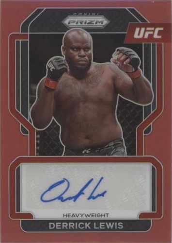 2022 Panini Prizm UFC - Derrick Lewis #SG-DLW