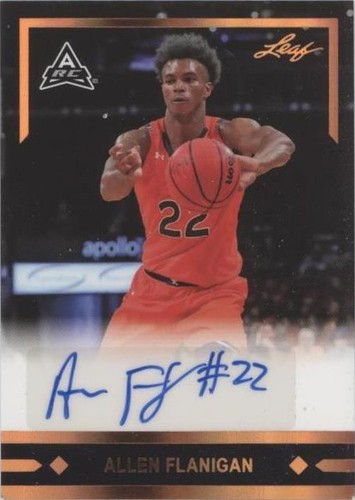 2021-22 Leaf Memories - Allen Flanigan #GLR-AF1