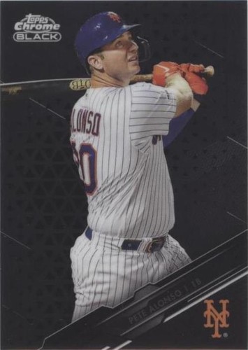 2020 Topps Chrome Black - Pete Alonso #15