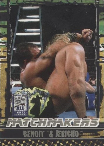 2002 Fleer WWF All Access - Chris Benoit Chris Jericho #11 MM