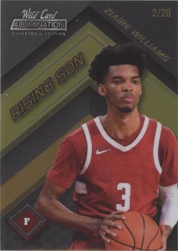 2021-22 Wild Card Alumination - Ziaire Williams #RS-25