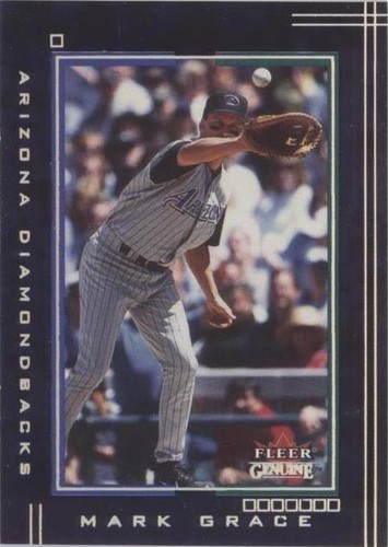 2002 Fleer Genuine - Mark Grace #13