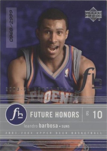 2003-04 Upper Deck Honor Roll - Leandro Barbosa #95