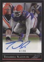 2021 Leaf Ultimate Draft Tedarrell Slaton #BG-TS3