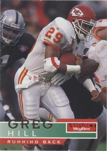 1995 Skybox Impact Greg Hill #71