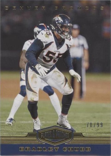 2019 Panini Plates & Patches Bradley Chubb #32