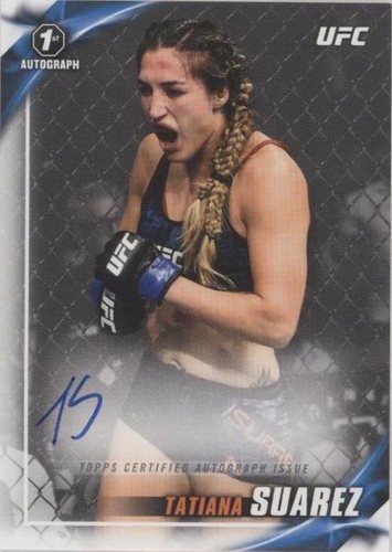 2019 Topps UFC Knockout - Tatiana Suarez #KA-TS