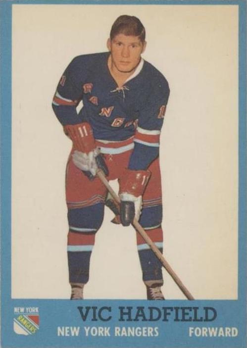 1962-63 Topps - Vic Hadfield #60
