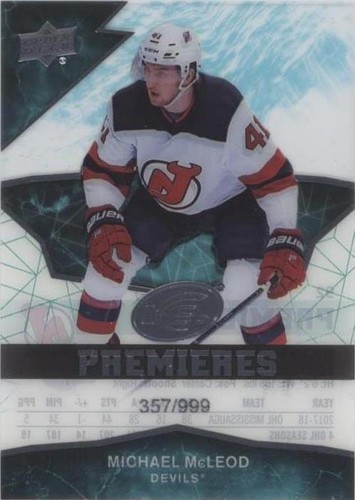 2018-19 Upper Deck Ice - Michael McLeod #92