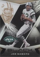 2021 Panini Black Joe Namath #77