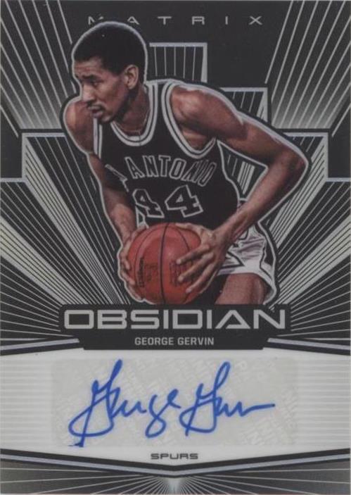 2019-20 Panini Obsidian - George Gervin #MA-GGV