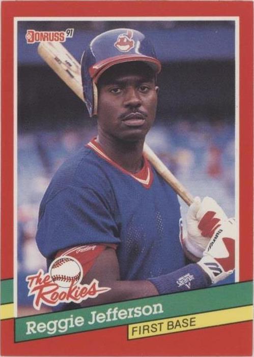 Donruss The Rookies 1991 - Reggie Jefferson #55