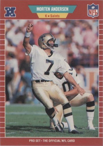 【サイン入り】BLACK AND BLUE Morten Andersen MORTEN ANDERSEN Signed Autograph Auto 8x10 New Orleans