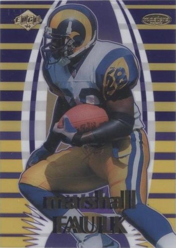 1999 Collector's Edge Masters Marshall Faulk #M23