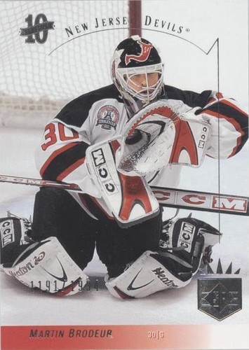 2003-04 SP Authentic - Martin Brodeur #SP18
