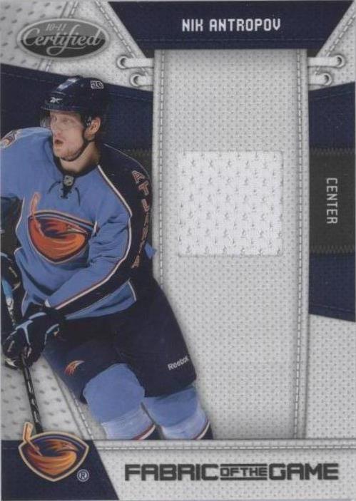 2010-11 Certified - Nik Antropov #NA