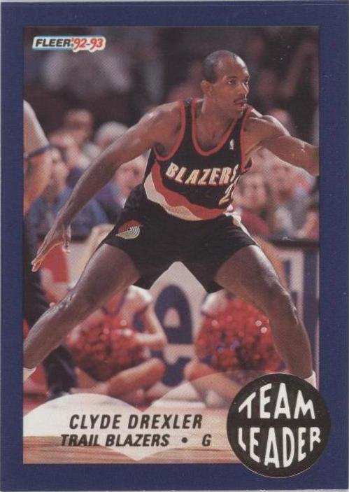 Fleer 1992-93 - Clyde Drexler #22