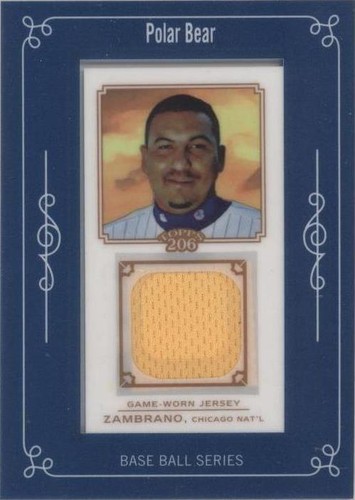 2010 Topps 206 - Carlos Zambrano #TR-CZ