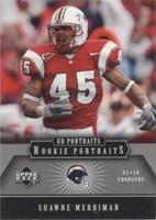2005 Upper Deck Portraits Shawne Merriman #170
