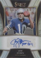 2021 Panini Select Jim Zorn #SSP-JZO
