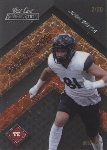 2021 Wild Card Alumination NIL Collegiate Edition Josh Whyle #ANRS-24