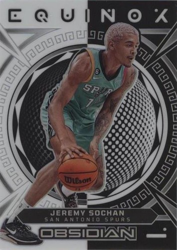 2022-23 Panini Obsidian - Jeremy Sochan #6