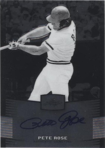 2012 Leaf Metal Draft - Pete Rose #BA-PR1