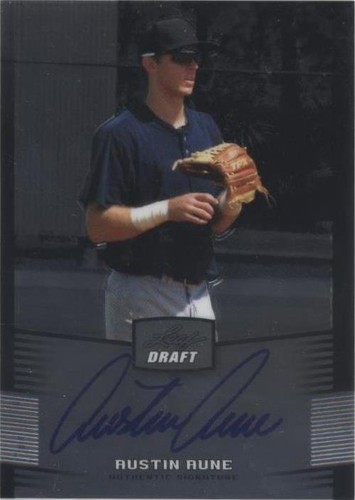 2012 Leaf Metal Draft - Austin Aune #BA-AA2