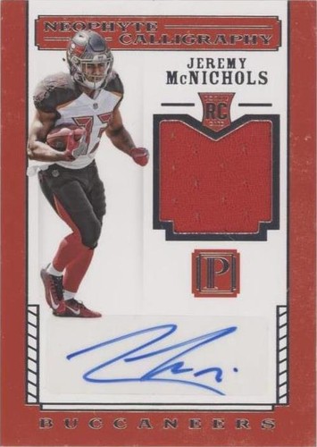 2017 Panini Pantheon Jeremy McNichols #122