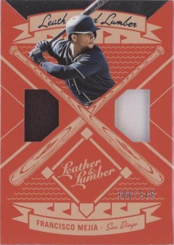 2019 Panini Leather & Lumber - Francisco Mejia #LLD-FM