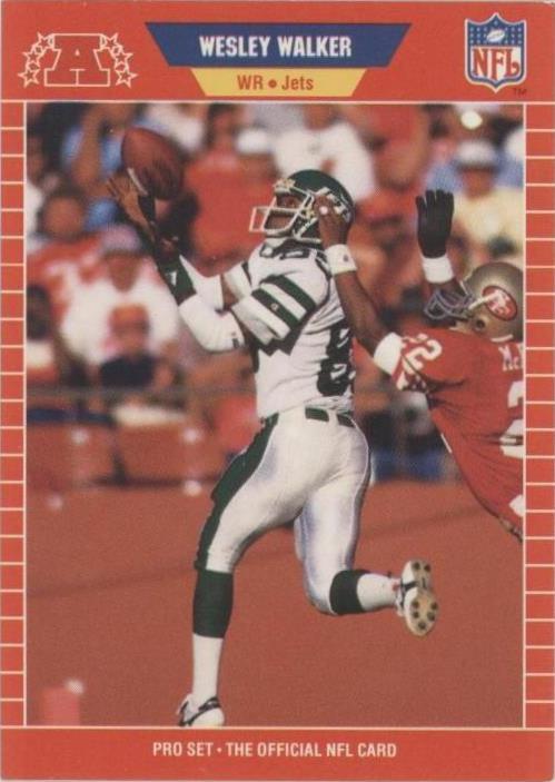 1989 Pro Set Wesley Walker #473