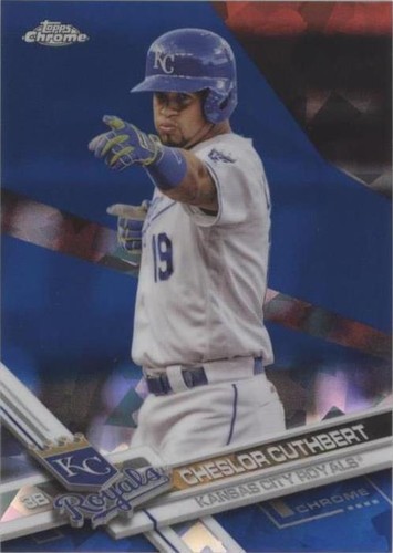 2017 Topps Chrome Sapphire Edition - Cheslor Cuthbert #677