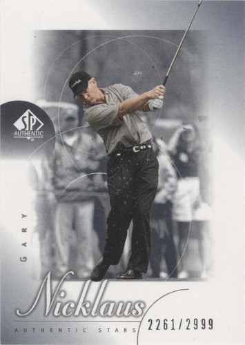 2001 SP Authentic - Gary Nicklaus #82