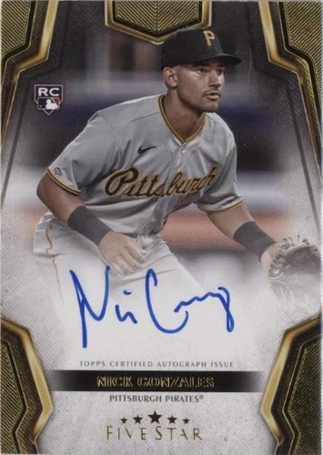2024 Topps Five Star - Nick Gonzales #FSA-NG