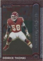1999 Bowman Chrome Derrick Thomas #129