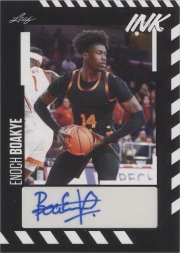 2023-24 Leaf Ink - Enoch Boakye #BA-EB1