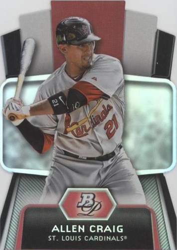 2012 Bowman Platinum - Allen Craig #CES-AC