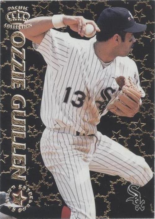 1996 Pacific Crown Collection - Ozzie Guillen #EL-13