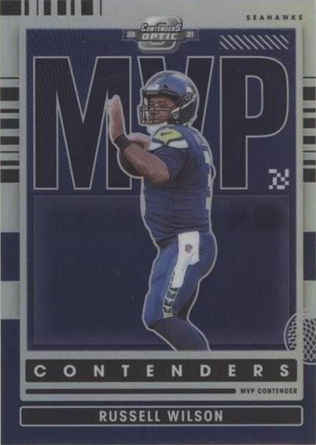 2021 Panini Contenders Optic Russell Wilson #MVP-RWI