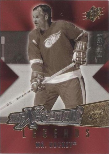 2005-06 SPx - Gordie Howe #XL-GH